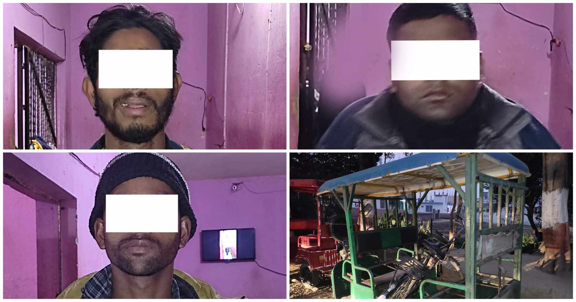 फरक–फरक चोरीको घटनामा नेपालगञ्जमा तीन जना पक्राउ