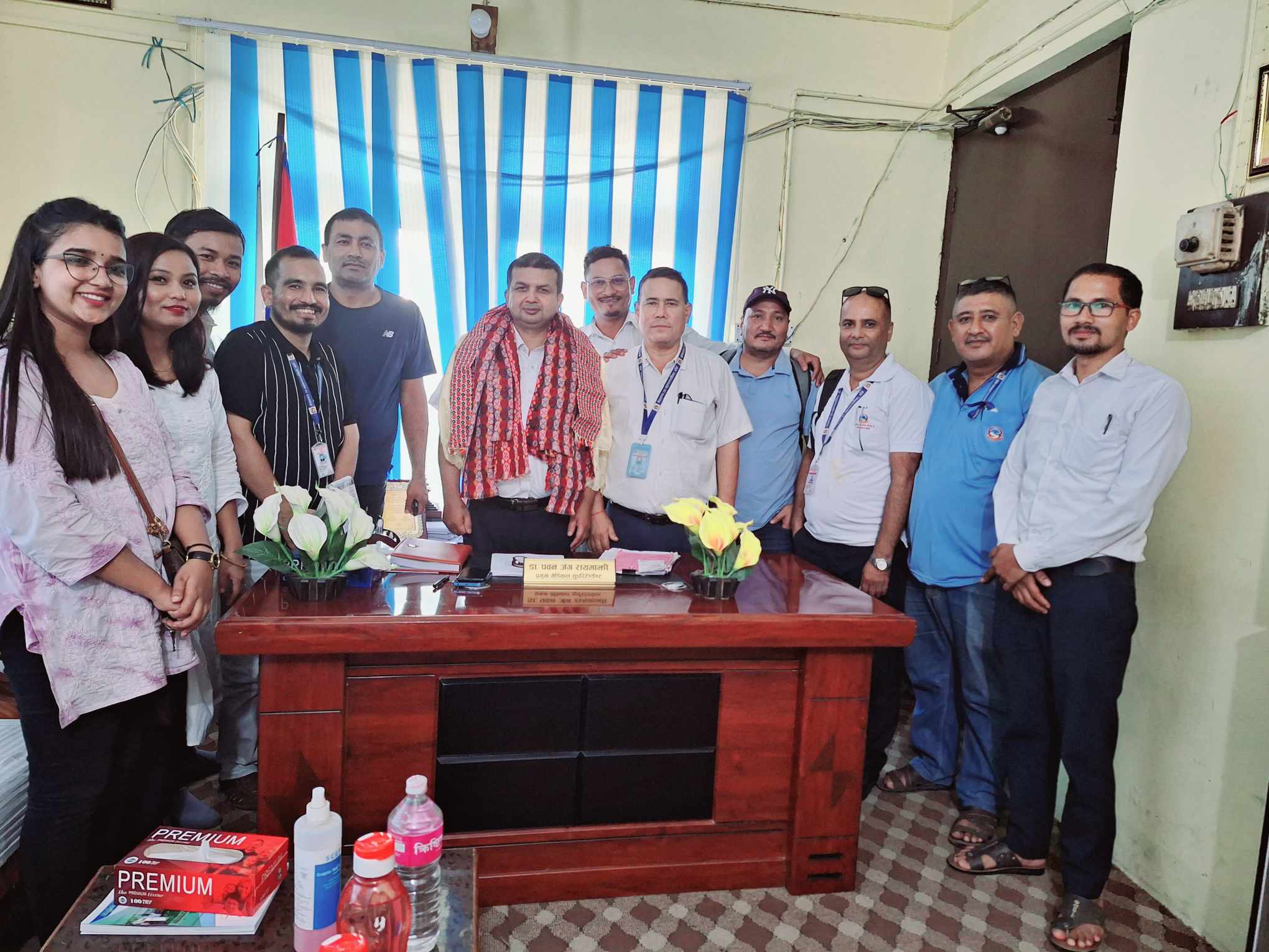 भेरीका नवनियुक्त मेसु डा. रायमाझीलाई स्वागत