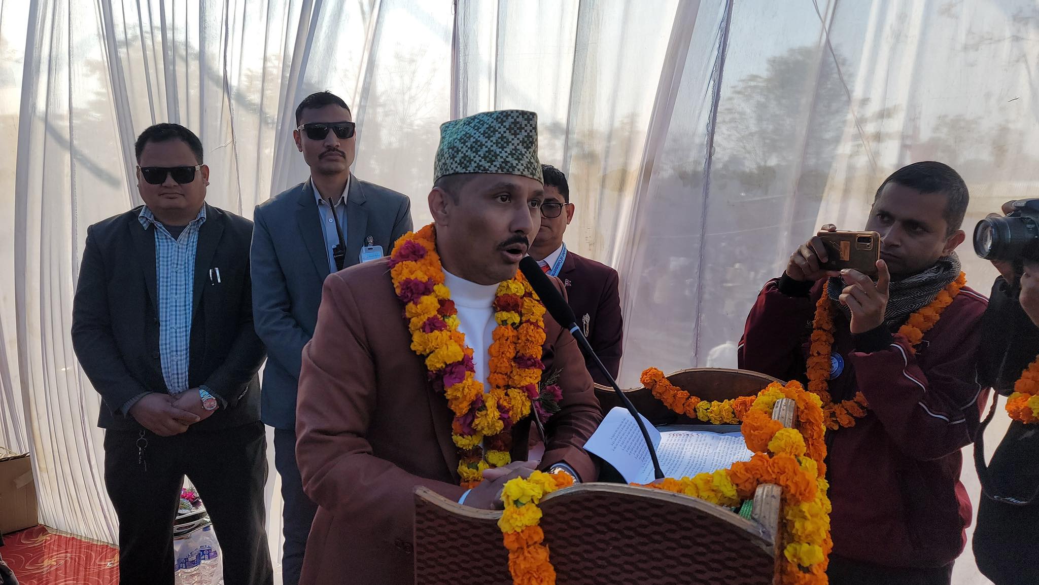 रोजगारी सिर्जना गरेर योगदान पुर्‍याउने उद्योगी व्यवसायीलाई सहयोग गर्छौं:मन्त्री राणा