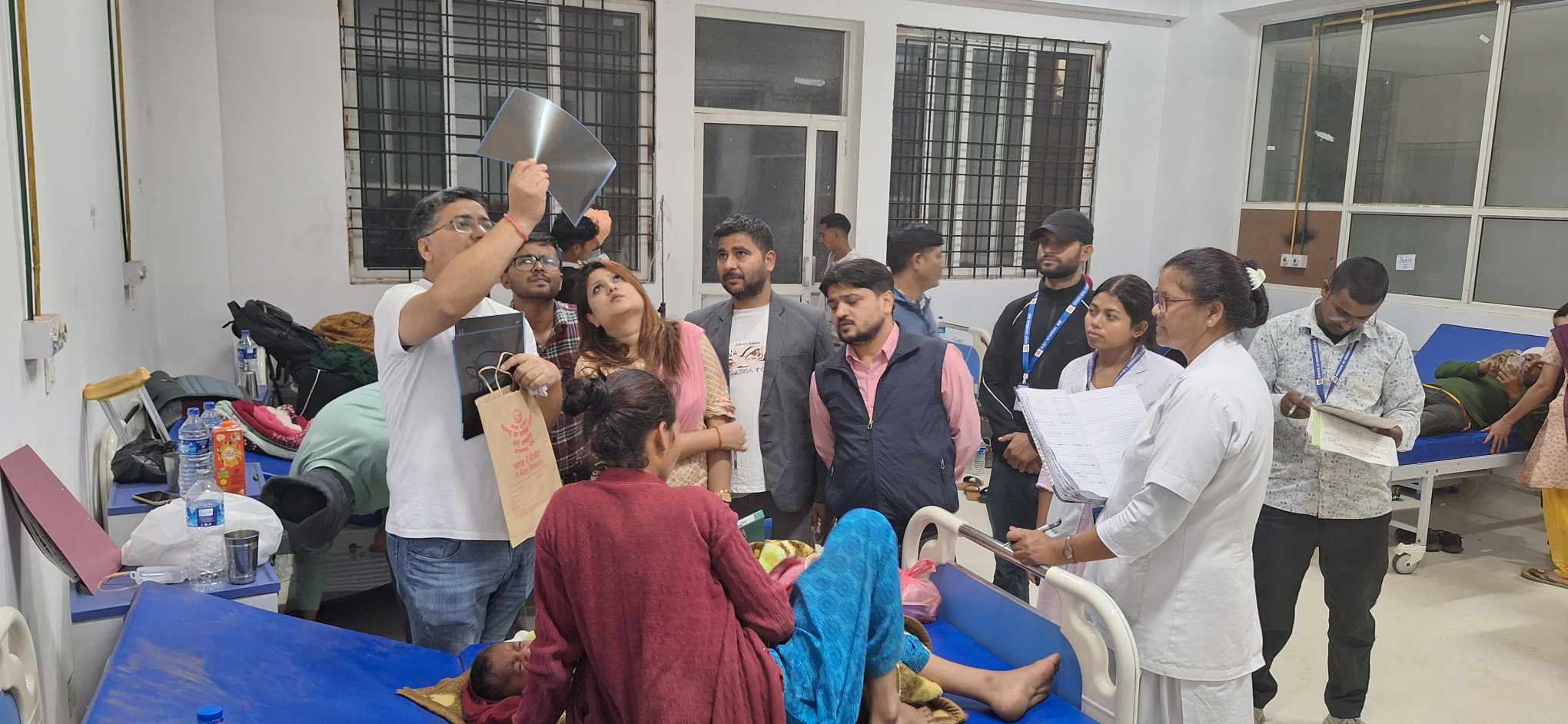 भेरी अस्पतालमा उपचाररत तीन जना भूकम्पका घाइते काठमाडौं रिफर