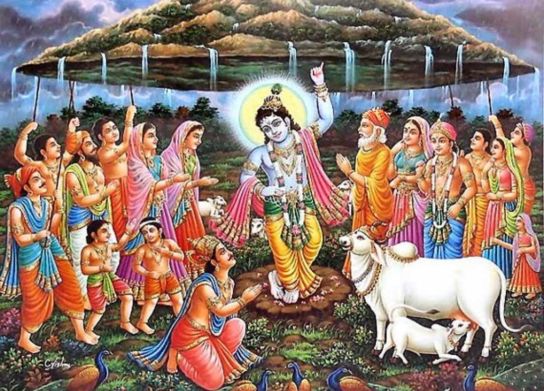 आज गोबर्द्धन पूजा