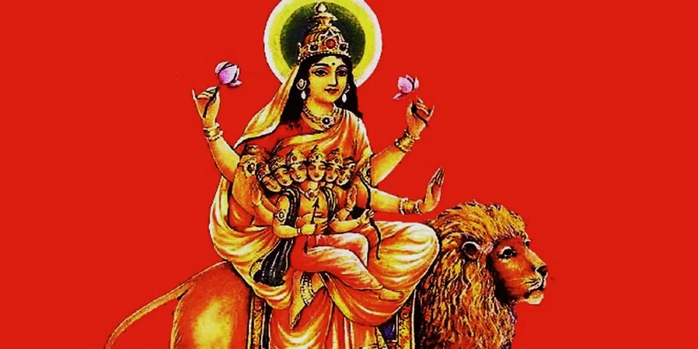 दसैंको पाँचौ दिन स्कन्दमाताको पूजा आराधना गरिँदै