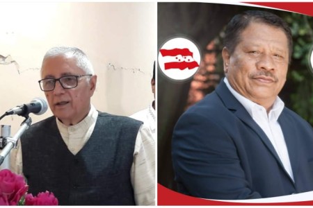 देउबाको प्रतिष्पर्धी संस्थापन इतरबाट शेखर र प्रकाशमान दुबै !