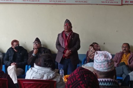 'युवराज दाईलाई उम्मेदवार बनाउन पाउँदा गर्ब लागेको छ'-अमरसिंह पुन