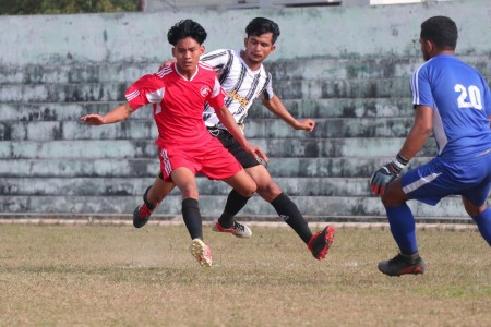 रोयल नेपालगञ्ज बन्यो नकआउट फूटबलको च्याम्पियन