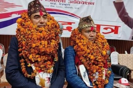 एमाले दाङको अध्यक्षमा हुकुम बस्नेत निर्विरोध निर्वाचित
