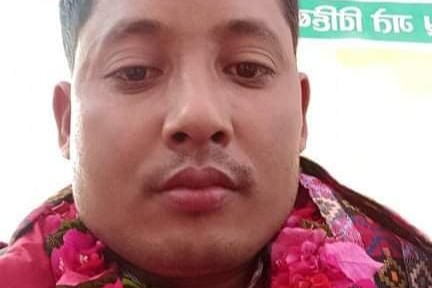 युवा नेता खाण बाँके कांग्रेसको जिल्ला सदस्यका उम्मेदवार