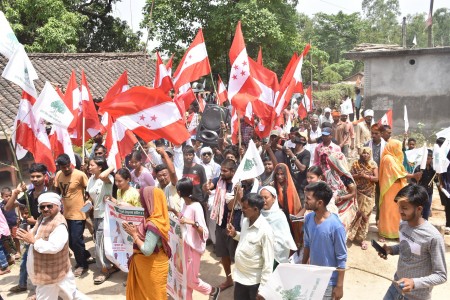 जानकीको २ नम्बर वडामा कांग्रेसको शक्ति प्रदर्शन