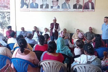 एक ढिक्का भएर चुनावमा होमिन कांग्रेस बाँकेको आह्वान
