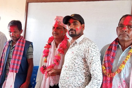 वडा अध्यक्षमा निर्वाचित जयकिसानका पूर्व प्रअ मौर्यलाई सम्मान