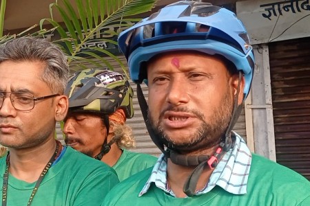 नेपालगञ्जमा साइकल लेन बनाउने कामको सुरुवात गर्छौंः नगर प्रमुख विष्ट