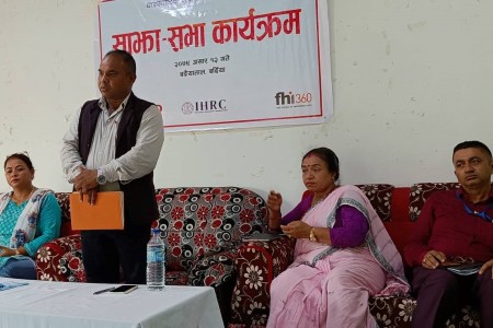 स्थानीय समस्या समाधानका लागि पहल