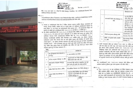 समयमै काम नगर्ने निर्माण कम्पनी विरुद्ध कोहलपुर नगरपालिका आक्रामक