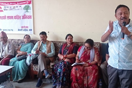 एमाले नर्भस भइसक्यो, बाहिर चाहिँ फुर्ती लगाउँदैछः गिरी