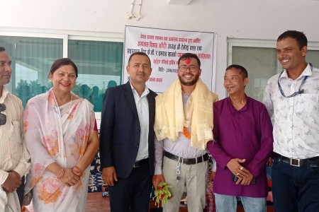 क्यान्सर अस्पतालका अध्यक्ष मल्लले सम्हाले पदभार