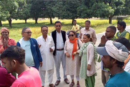 कांग्रेस उम्मेदवारहरु नेपालगञ्ज १३ उदयपुरमा