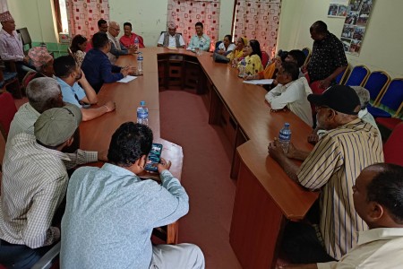 कांग्रेस क्षेत्र नम्बर २(१) द्वारा चुनाव रणनीति तय, विभिन्न निर्णय गरिए