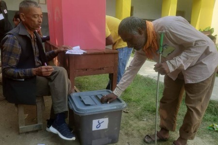 अपाङ्गता भएका व्यक्तिलाई मतदाता शिक्षा