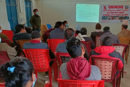 बाँकेको डुडुवामा हात्तीपाइले औषधी सेवन अभियानका लागि रणनिती तयार