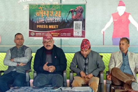 नेपालगञ्जमा मंसिर २९ गते हुने नेपथ्य लाइभ कन्सर्टको तयारी तीब्र