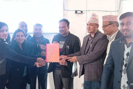 नेपालगञ्ज उपमहानगरपालिकालाई 'लु' प्रतिकार्य योजना हस्तान्तरण