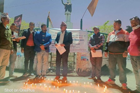 २३औं अन्तर्राष्ट्रिय आप्रवासी कामदार दिवसः नेपालगञ्जमा दीप प्रज्ज्वलन