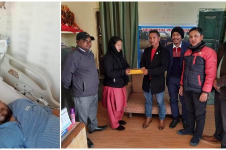 क्यान्सर पीडित शाहको उपचारका लागि आर्थिक सहयोग गर्न अपिल