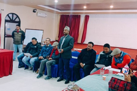 खानेपानी, सरसफाई तथा स्वच्छता सम्बन्धि तीन दिने तालिम सम्पन्न