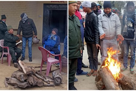 चिसो बढेपछि नेपालगञ्जमा बाँडियो दायरा