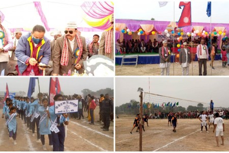 जानकीमा राष्ट्रपति रनिङ शिल्ड प्रतियोगिता सुरु