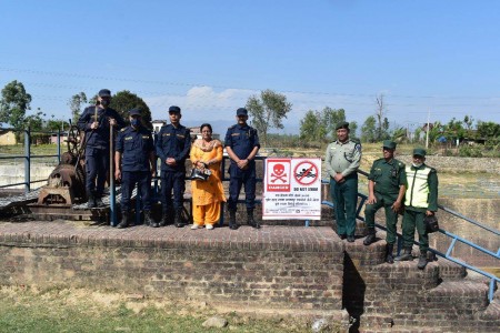 कोहलपुर डुडुवा खोलाको बन्दा क्षेत्रमा नुहाउन र पौडी खेल्न प्रतिबन्ध