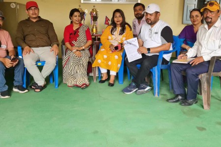 खेलकुद विकास समिति बाँकेद्वारा एक बर्षे गतिविधि सार्वजनिक