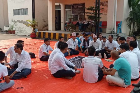 कर्मचारी आन्दोलन लम्बिँदा सेवाग्राही मर्कामा