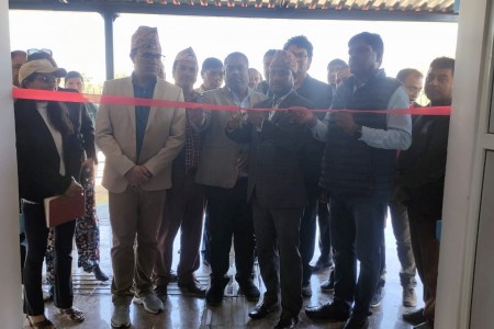 नेपालगञ्जमा १६ बेड क्षमताको सामुदायिक बहुउद्देश्यीय भवन सञ्चालन