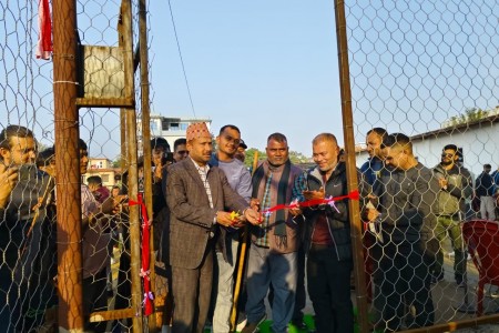 नेपालगञ्जमा बागेश्वरी फुट्सल सञ्चालनमा आयो