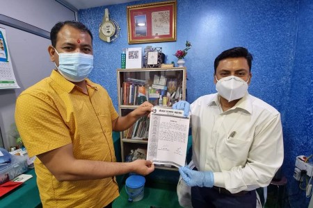 डा.योगी पत्रकार महासंघ बाँकेको स्वास्थ्य परामर्शदाता