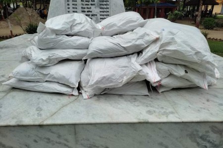 बाँके प्रहरीले बरामद गर्यो २ लाख बढीको अवैध सुर्ती