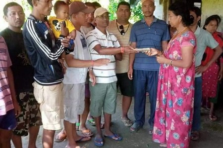 भारतबाट शव ल्याउन राप्तीसोनारी ६ कांग्रेसका युवा नेताहरुले गरे आर्थिक सहयोग