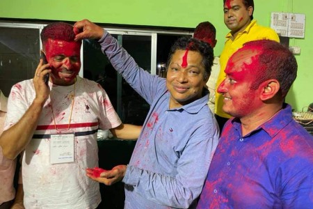 कांग्रेस अधिवेशन:तुलसीपुर नगर सभापतिमा सुरेश हमाल