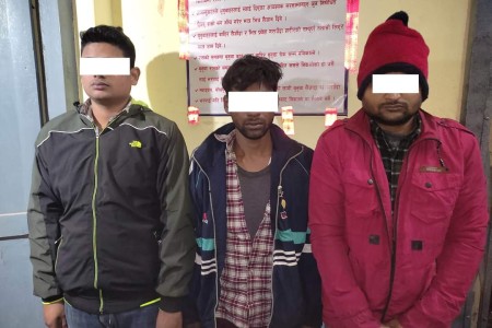 लागूऔषध ब्राउन सुगरसहित नेपालगञ्जबाट तीन जना पक्राउ