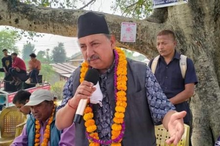 बर्दिया १ मा संजय गौतम झनै बलियो बन्दै
