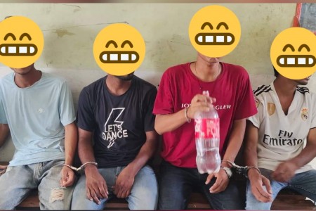 नेपालगन्जको जमुनाहबाट ब्राउनसुगरसहित चार जना पक्राउ