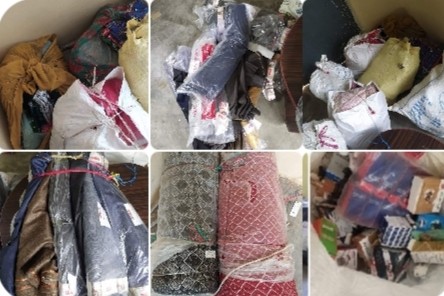 बाँके प्रहरीद्वारा पौने ३ लाख रुपैयाँ बराबरका अवैध सामाग्री बरामद