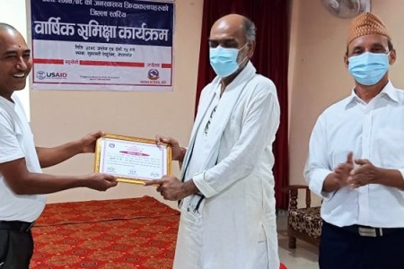 स्वास्थ्य क्षेत्रमा डुडुवा गाउँपालिका बाँकेमा उत्कृष्ट