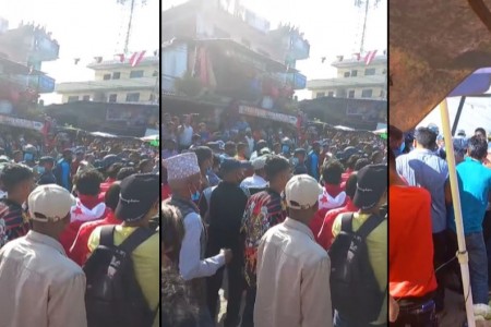 डडेलधुरामा कांग्रेस संस्थापन र इतर समूहबिच झडप