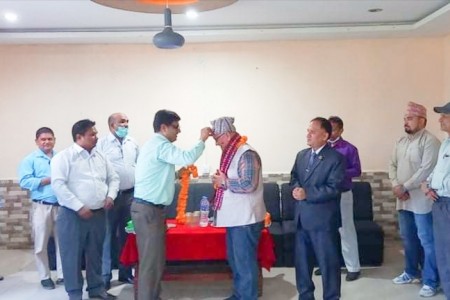 वन मन्त्री हमाललाई प्याब्सनको बधाई