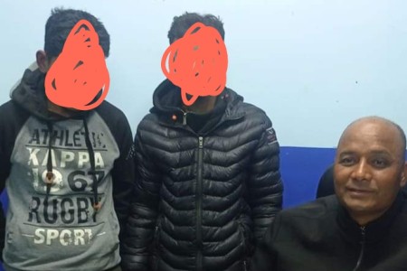 जमुनाहबाट ब्राउनसुगरसहित गएराती दुई जना पक्राउ