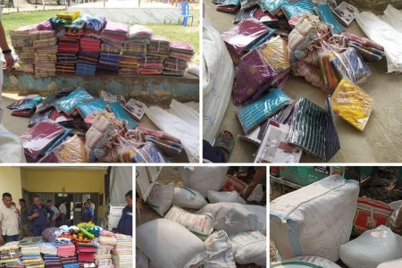 नेपालगन्जबाट ठुलो परिमाणमा अवैध लत्ताकपडा बरामद