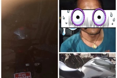 मोटरसाइकल चोरी गरी अर्कै नम्बर राखेर भागेका एक जना बाँके ट्राफिकको नियन्त्रणमा
