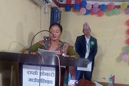 राप्तीसोनारी गाउँसभा: बजेट प्रस्तुत गरिँदै [LIVE]